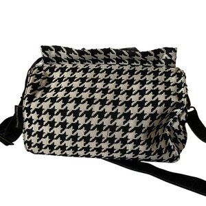 Rare Rebekah Scott Houndstooth camera bag medium - FREE SHIPPING